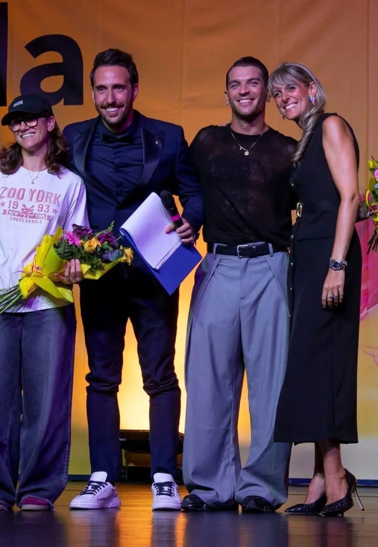 Premiazione con i vincitori del Festival della Danza di Monfalcone